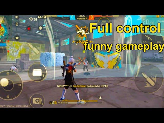 Free Fire Castum match (2)fata fati match,Full control funny gameplay