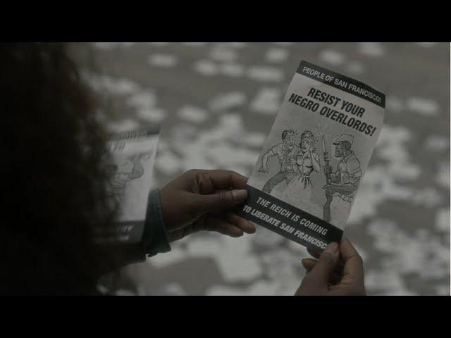 The Resistance is bombed by racist propaganda papers｜The Man In The High Castle｜1080p