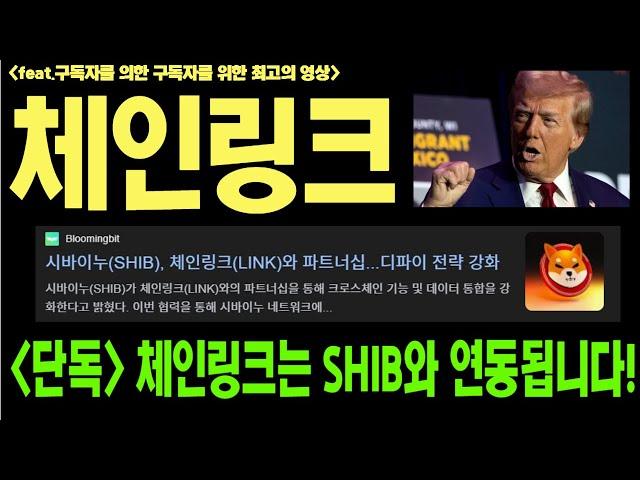 체인링크 체인링크코인 체인링크코인전망 LINK BTC 코인전망 비트코인 이더리움 도지코인