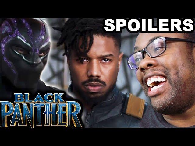 BLACK PANTHER MOVIE SPOILERS REVIEW - Black Nerd