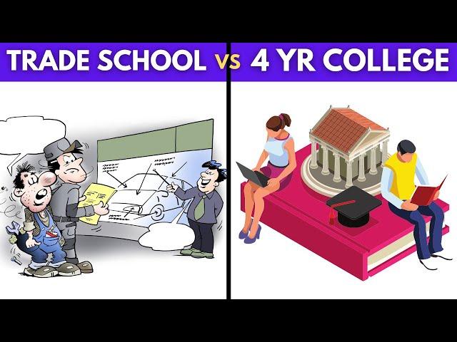 Trade school vs College - How they compare