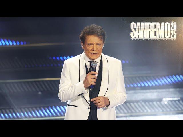 Sanremo 2025 - Massimo Ranieri canta "Tra le mani un cuore"