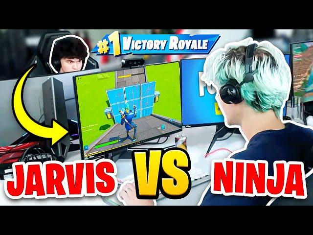 Ninja Vs FaZe Jarvis (Fortnite 1v1 FACE To FACE)