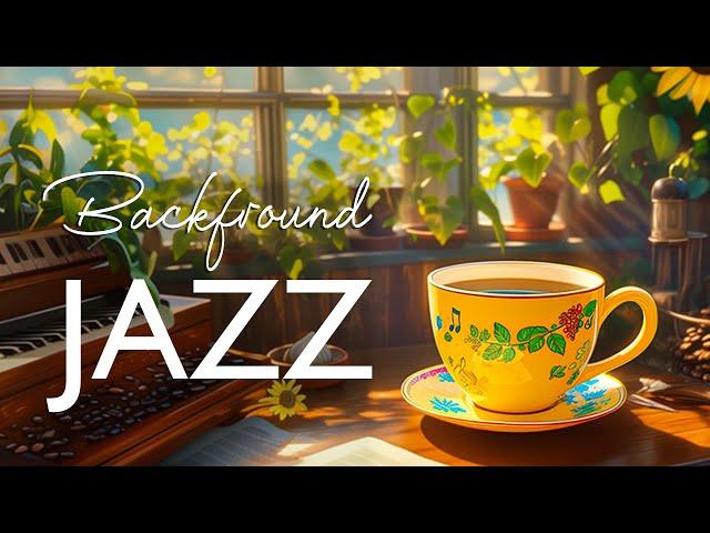 Calm Your Mind of Relaxing Jazz Cafe Background Music & Soft Morning Bossa Nova instrumental