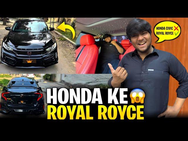 Presenting you Honda civic converted into Rolls Royce | Honda ka jahaz pro max| 1/1 civic in lahore