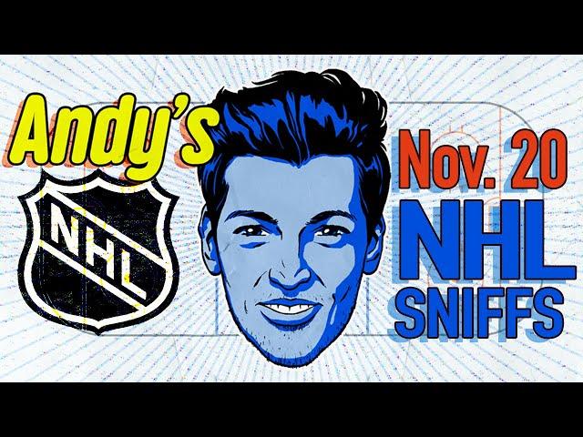 NHL Sniffs, Picks & Pirate Parlays Today 11/20/24 | Best NHL Bets w/Andy Francess