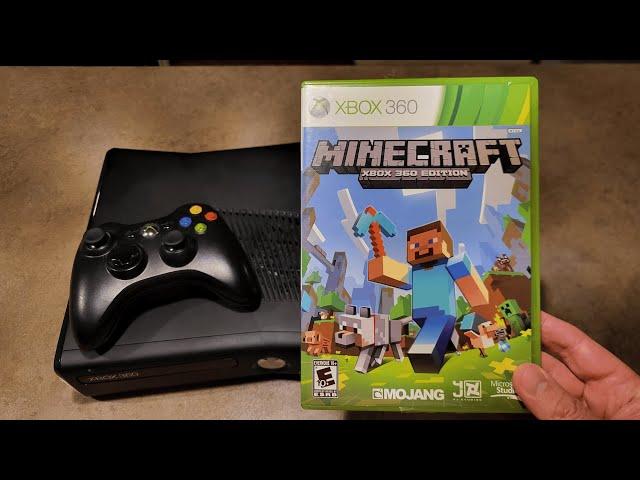 Minecraft Gameplay on Xbox 360 in 2024