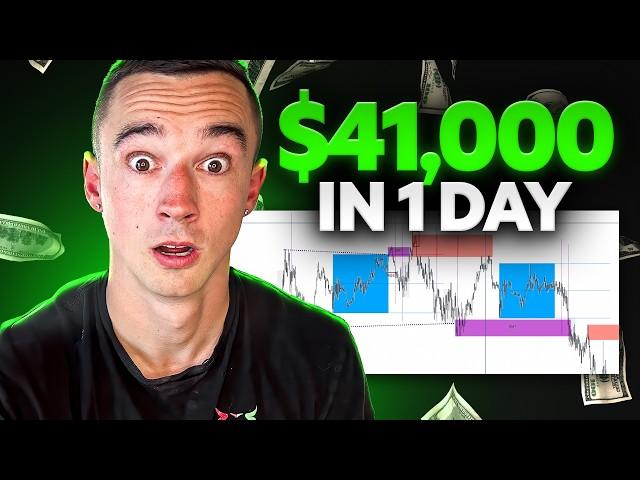 I Made $41,243 In ONE DAY Using This Strategy (Volume Price Analysis)