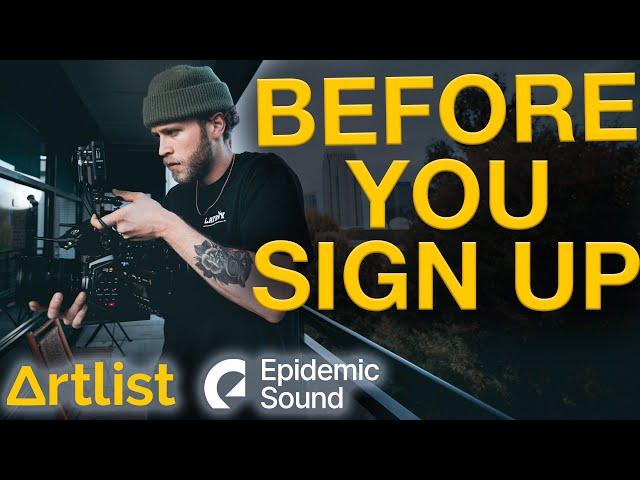 Artlist vs Epidemic Sound license for YouTube creators explained