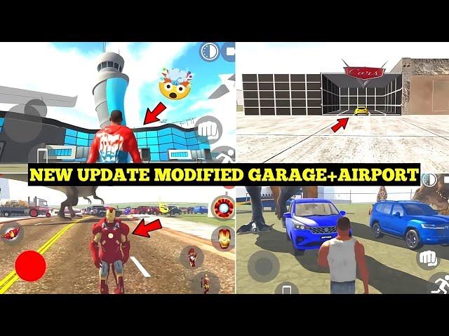 Indian Bike Driving 3D New Update New Airport+Iron Man Character Cheat Code | Harsh in Game