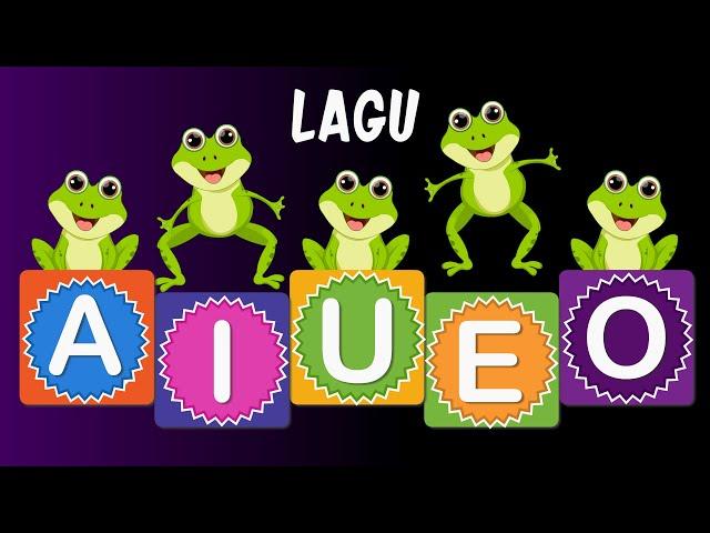 Belajar Huruf AIUEO Alphabet Sambil Bernyanyi - Lagu Interaktif Balita