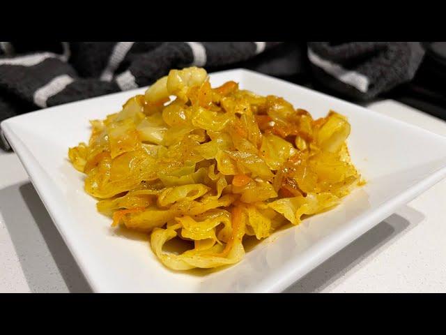 THE MOST SIMPLE CABBAGE RECIPE | HOW TO COOK #CABBAGE | South Africa