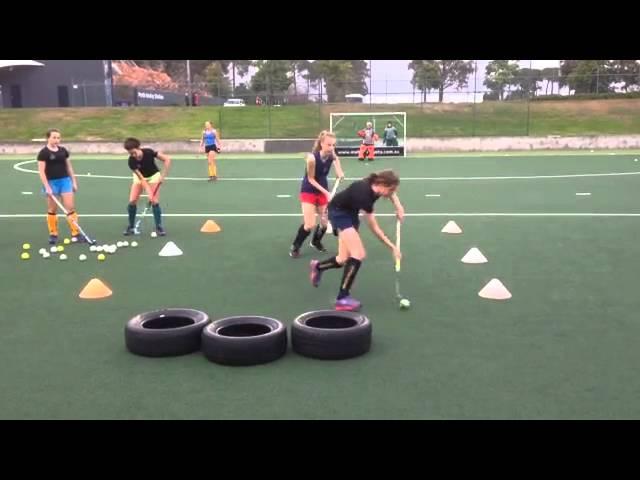 Field hockey drills to do at home and at the practice field for beginners