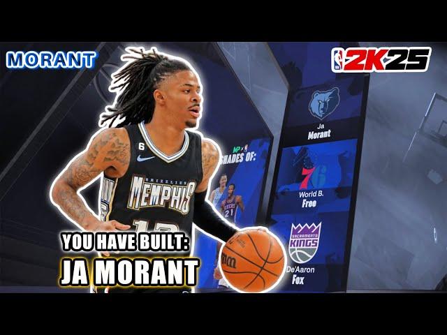 Best JA MORANT Build in NBA 2K25