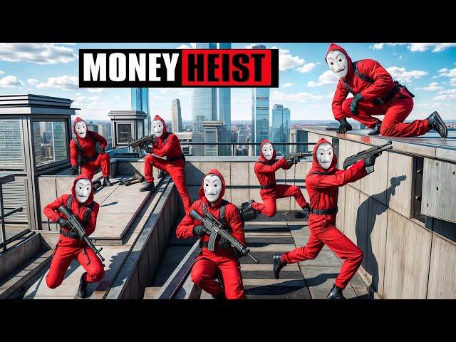 PARKOUR VS MONEY HEIST! 6 | BAD GUYS: Chase Begins, No ESCAPE from POLICE | Epic POV