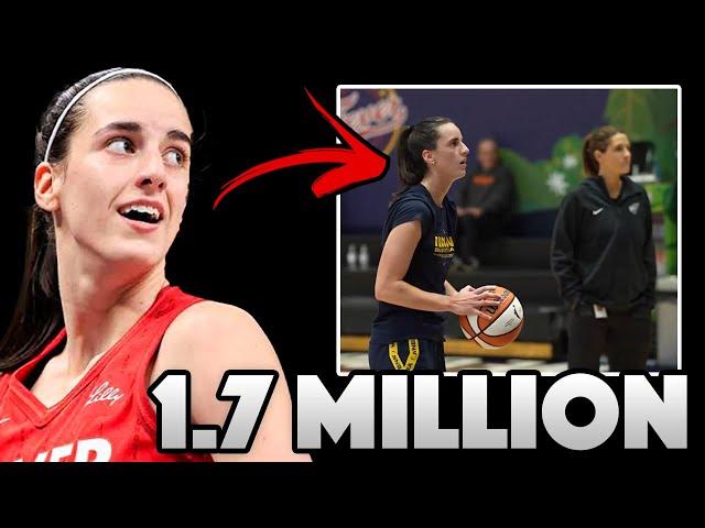 Caitlin Clark Gets 1.7 MILLION Views On FIRST Workout With Stephanie White...