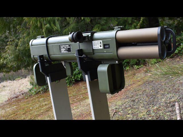 Initial Testing of The M202 Flash Rocket Launcher - More to come