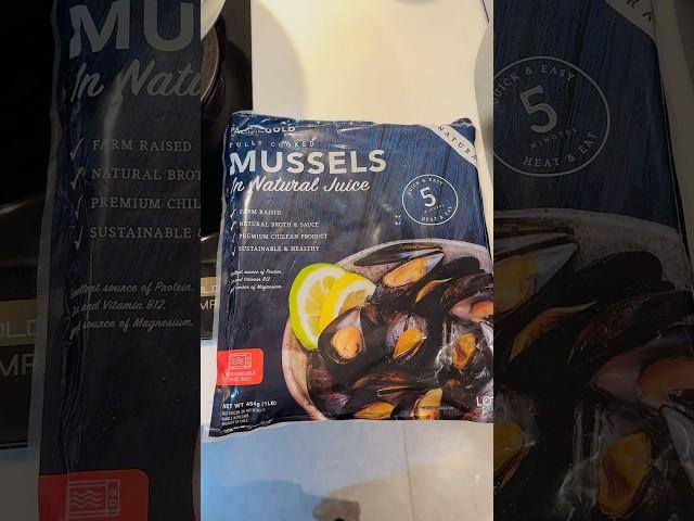 5 minutes hot dish - Fully cooked Mussels   #perfectbreakfast #cooking #food #instantrecipe