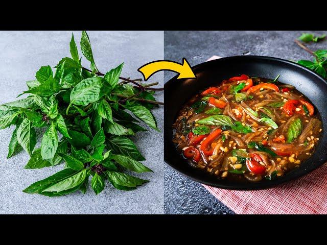 Universal Thai Basil Sauce Recipe!