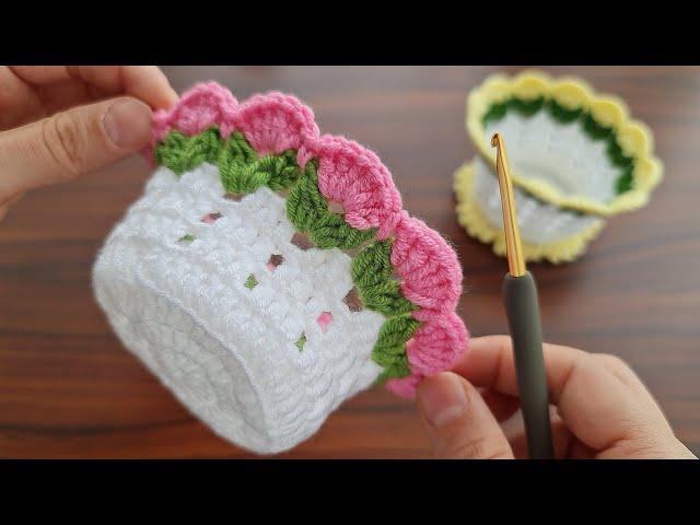 SUPER BEAUTIFULMUY BONİTO  Super easy very useful crochet decorative basket making..