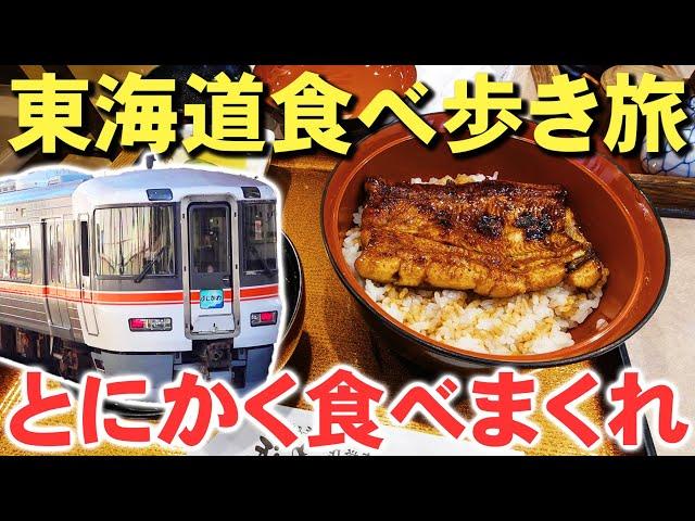 【名古屋～東京】東海道線沿線のグルメを食べまくる旅！