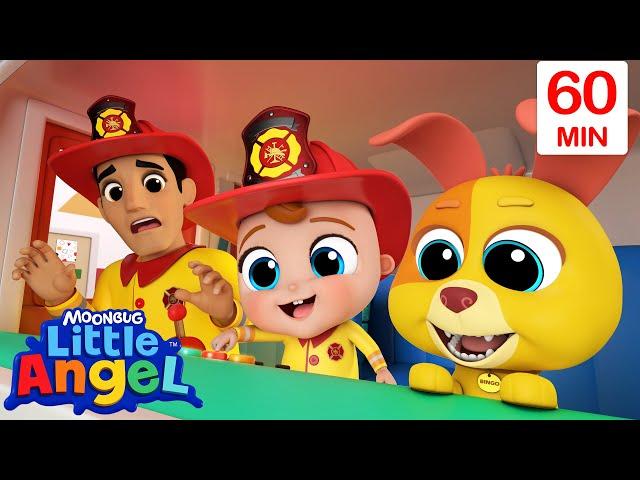 Firetruck Song + More Safety and Healthy habit songs of @LittleAngel Kids Songs & Nursery Rhymes