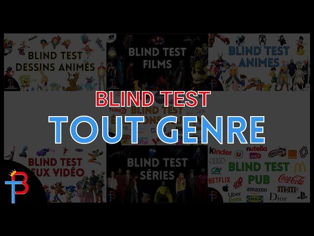 BLIND TEST TOUT GENRE (TOUTE GÉNÉRATION) DE 200 EXTRAITS