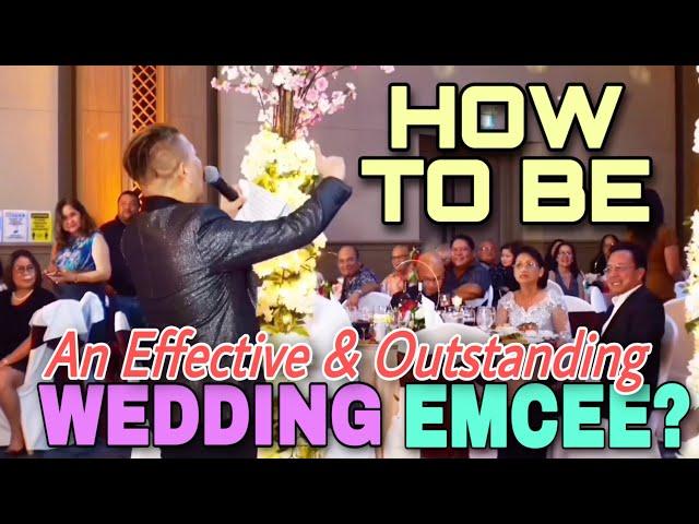 How To Be An Effective Wedding Emcee & Have An Unforgettably Fun Wedding Reception?