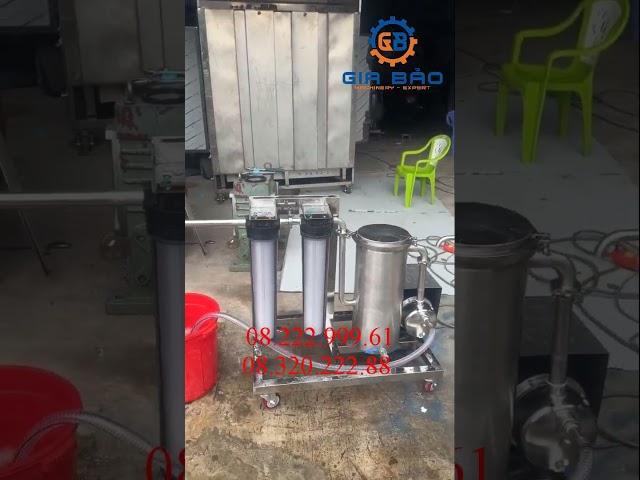 Máy lọc rượu trái cây - Máy lọc cặn - Máy lọc rượu cùng với nguyên liệu ngâm - Máy lọc dầu