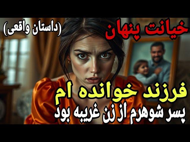 داستان خیانت : شوهرم با یک زن غریبه به من خیانت کرد و فرزند خوانده ام پسر خودش بود..