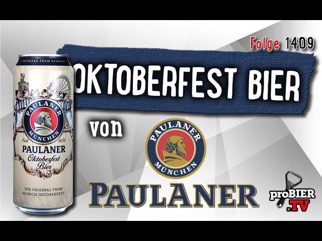 Oktoberfest Bier von Paulaner | Craft Bier Verkostung #1409