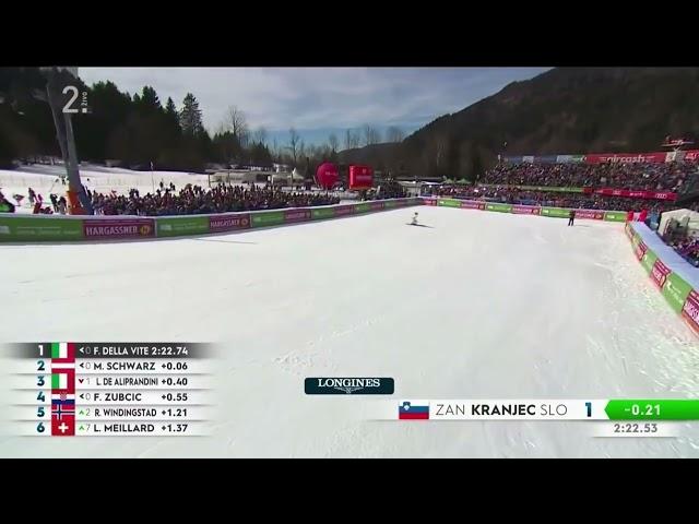 Žan Kranjec - 2nd Run - Giant Slalom - Day 2 - Kranjska Gora 2023