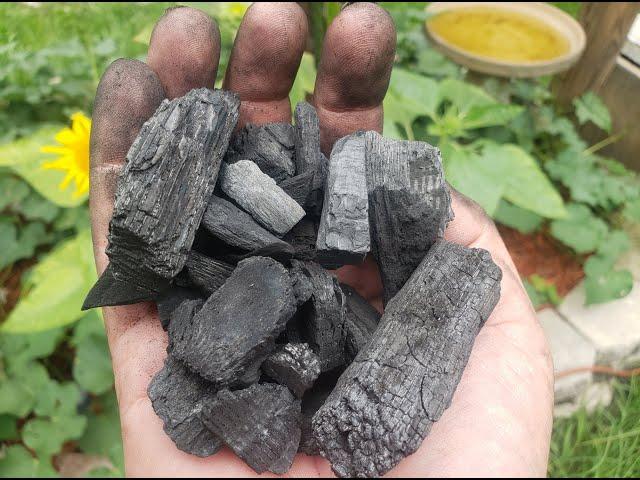 Turn Charcoal into Bio Char