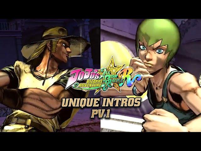 JoJo's Bizarre Adventure: All-Star Battle R - Unique Interactions PV1 (English Subtitles)