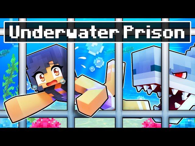 LOCKED in a UNDERWATER PRISON In Minecraft!