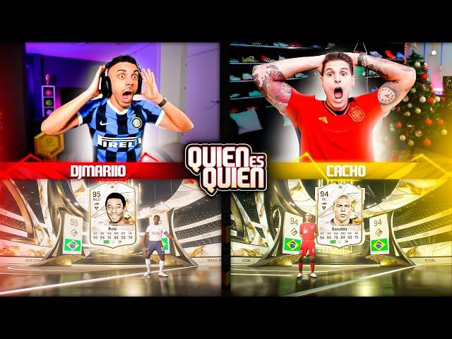 QUIEN ES QUIEN CON 8 ICONOS (EA FC 24) DjMaRiiO vs Cacho01