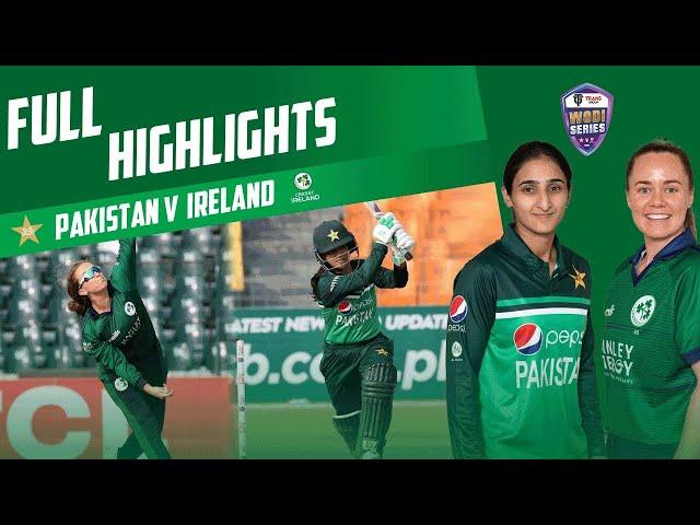 Pakistan Women vs Ireland Women | 2nd T20I 2022 | Sports hd