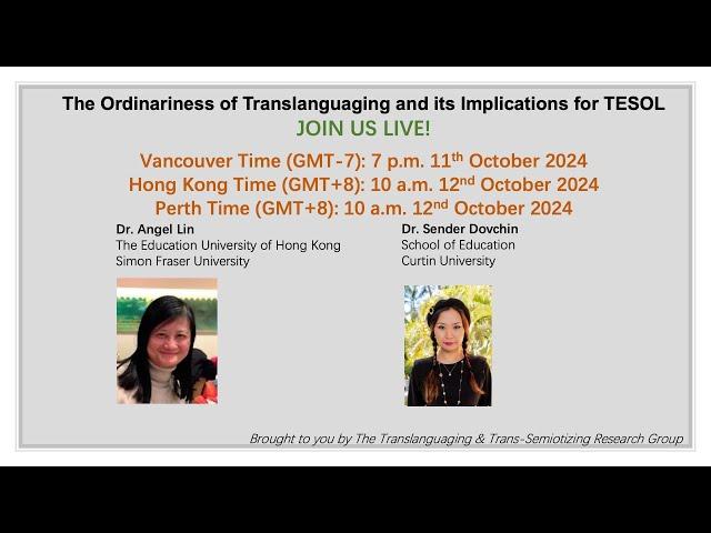 The Ordinariness of Translanguaging and its Implications for TESOL