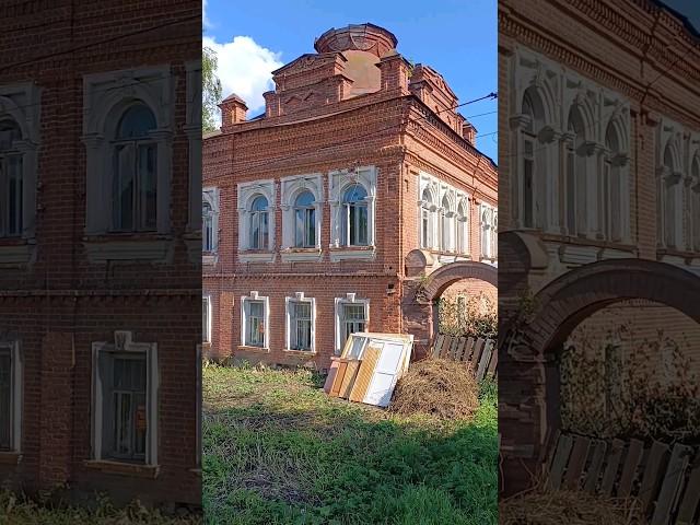 Прекрасные старинные особняки в Костромской области #деревня #старина