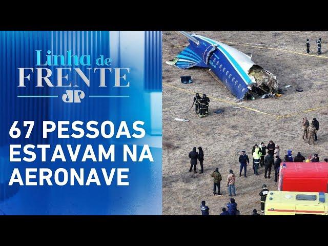 Pelo menos 29 pessoas sobreviveram à queda de avião no Cazaquistão | LINHA DE FRENTE