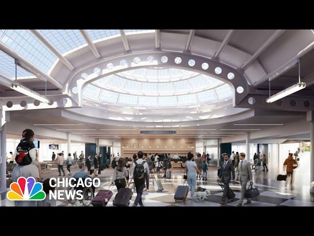 Inside look at RENOVATIONS coming to Chicago-O'Hare International Airport