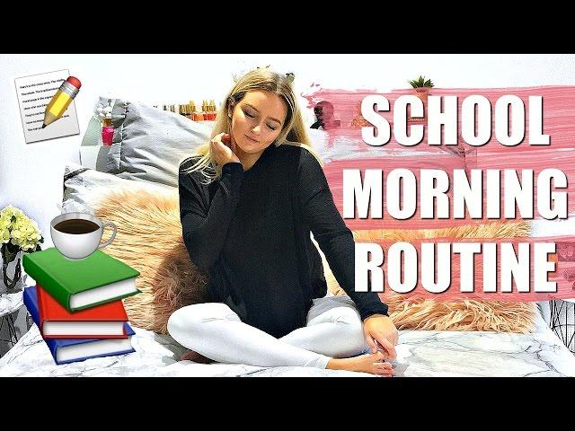 SCHOOL MORNING ROUTINE 2016  Tobie Jean