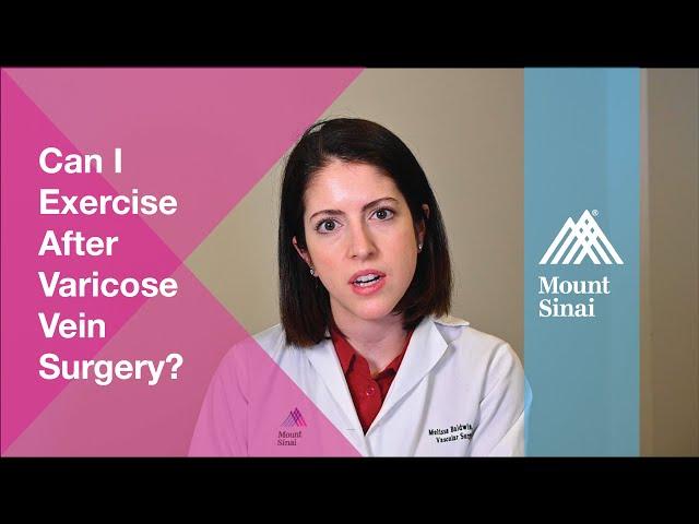 Can I Exercise After Varicose Vein Surgery?