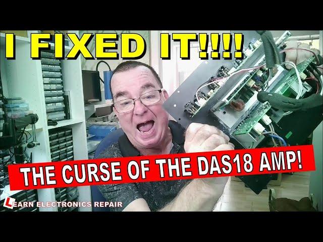 I Finally FIXED IT!  The Curse of the DAS 18A Active Subwoofer.