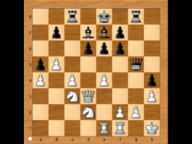 Sicilian, Rossolimo Attack:  Ivanchuk vs Kasparov