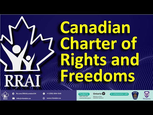 Canadian Charter of Rights and Freedoms