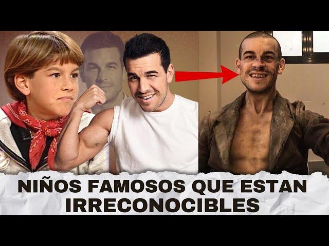 IRRECONOCIBLES !! ASI HAN CAMBIADO estos famosos