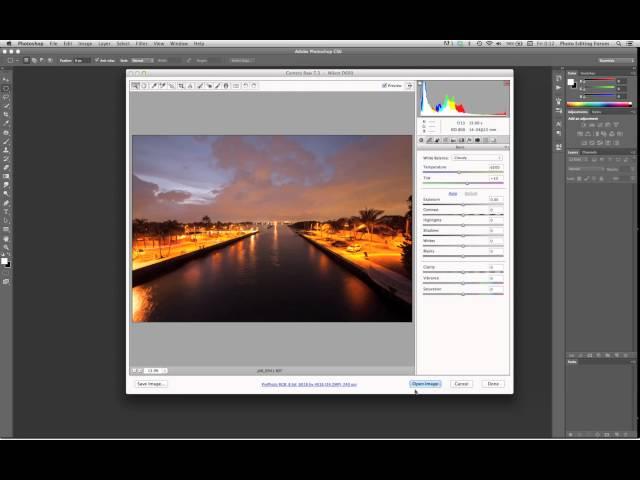 Smart Objects from Camera Raw into Photoshop CS6