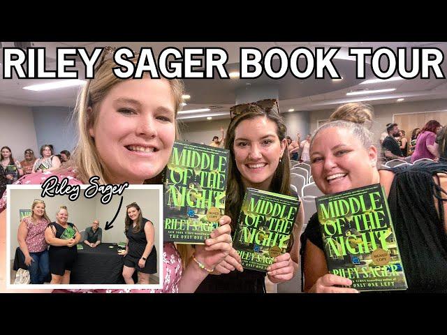 DAY IN MY LIFE | roadtrip & meeting riley sager + book haul