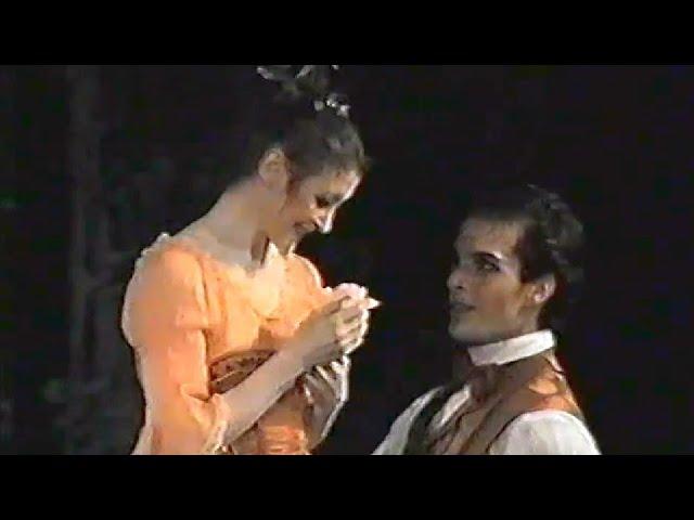 La Cigale, ballet by Massenet, with Carla Fracci and Paul Chalmer, Treviso 1988